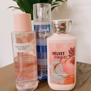 VICTORIAS SECRET & BATH AND BODY WORKS BUNDLE